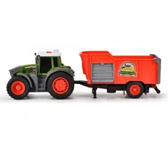 Tractor Fendt cu remorcă - Dickie Toys imaginea 2