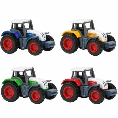 Tractor metalic Ackers Ville, disponibil în mai multe variante, 7 cm, 1 buc imaginea 2
