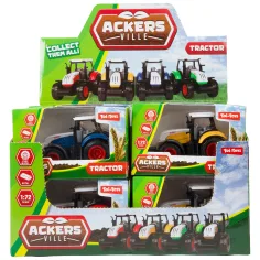 Tractor metalic Ackers Ville, disponibil în mai multe variante, 7 cm, 1 buc imaginea 1