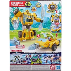 Transformers CYBERWORLD Bumblebee Power spark figurină robot - Hasbro imaginea 4