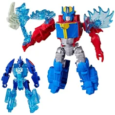 Transformers Cyberworld: Eroi ai mării deschise Valul Energon Optimus Prime și Mirage – Hasbro imaginea 2