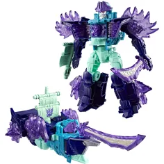 Transformers Cyberworld: Ultimate cyber changers Scourge figurină robot - Hasbro imaginea 2