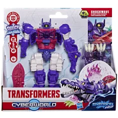 Transformers Cyberworld: Ultimate Cyber Changers Shockwave – figurină robot - Hasbro