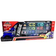 Transport camion cu mașinuțe și tabele