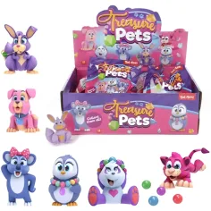 Treasure Pets: Figurina surpriză cu animal 1buc imaginea 1