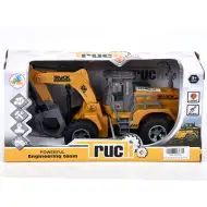 Truck: vehicul de construcție pentru lemn, sunete și lumini 20cm