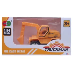 TruckMan: Camion de constructii in diverse versiuni 6,5 cm 1bucată imaginea 11