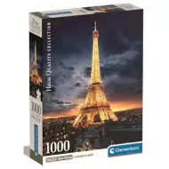 Turnul Eiffel HQC 1000 bucăți puzzle cu poster - Clementoni