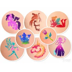 TyToo: Set de tatuaje cu sclipici SassyLue imaginea 2