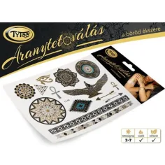TyToo: Set de tatuaje temporar cu motive egiptene 21x15cm imaginea 2