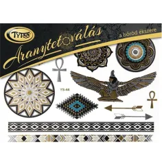 TyToo: Set de tatuaje temporar cu motive egiptene 21x15cm