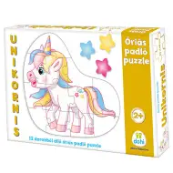 Unicorn puzzle uriaș de podea 12 bucăți