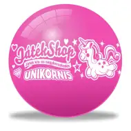 Unicorn roz minge de cauciuc 22cm