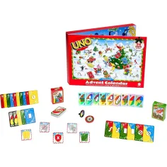 UNO Calendar de Advent - Mattel imaginea 1