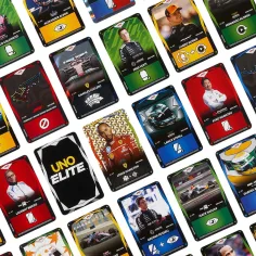 UNO Elite F1 joc de cărți - Mattel imaginea 2