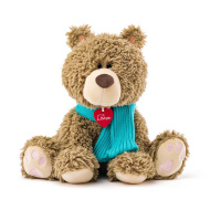 Ursuleț de pluș Bariboo cu fular 30cm - Lumpin