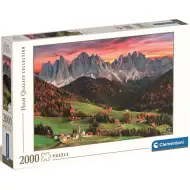 Val Di Funes, Italia HQC puzzle 2000 bucăți - Clementoni