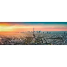 Vedere la Paris HQC 1000 bucăți Panoramă puzzle - Clementoni imaginea 2