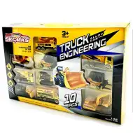 Vehicule de muncă scara 1:64 set de 10 bucăți