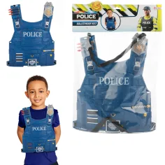 Vesta tactică de poliție pentru copii imaginea 2