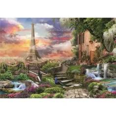Vis despre Paris HQC puzzle 3000 bucăți - Clementoni imaginea 2