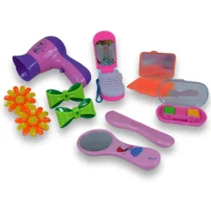 Vogue Girl: set de frumusețe din 10 piese cu telefon, agrafe de păr și machiaj imaginea 6