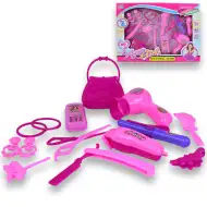 Vogue Girl: set de frumusețe din 12 piese cu accesorii de coafură, telefon și cercei