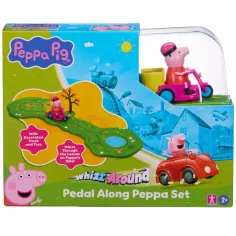 Whizz-Around Peppa porcușor cu set de joacă cu bicicletă
