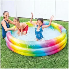 Wild Geometry piscină cu 3 inele 168 x 38 cm - Intex imaginea 2