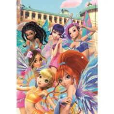 Winx Club echipa 104 piese maxi puzzle - Clementoni imaginea 2