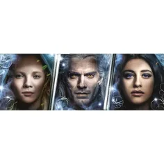 Witcher: The Witcher – puzzle panoramic de 1000 de piese - Clementoni imaginea 2