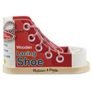 Wooden Lacing Shoe jucărie lemn - Melissa &amp; Doug