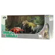World Of Animals: Dinozauri 4 bucăți set de joacă