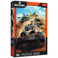 World of Tanks Tancuri în luptă puzzle de 1000 de piese - Trefl