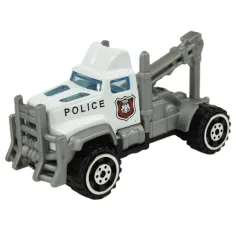 World of Trucks: Mașină de poliție 7 cm în diferite versiuni imaginea 5
