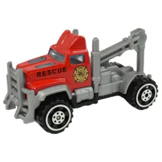 World of Trucks: Mașină de pompieri 7 cm în diferite versiuni imaginea 3