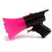 2in1 pistol de apă și fluier culorile negru-pink