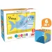 6 în 1 cub de poveste puzzle - Ocean