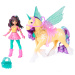 Academia Unicornilor: Păpușa Ava Wing Magic și set de joacă cu unicornul Leaf - Spin Master
