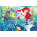 Ariel, mica sirenă 2 în 1 puzzle de 250 de piese și carte de colorat 50x35cm – Lisciani