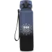Ars Una: Bidon motivațional mat, cu gradient, fără BPA - 1000 ml - Noapte furtunoasă imaginea 1