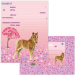 Ars Una: Cute Animals Horse – set de 10 invitații cu plic