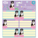 Ars Una: Cute animals Aussie — etichete pentru caiete cu modele de câini, pachet 3x6 buc.