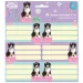 Ars Una: Cute animals Aussie — etichete pentru caiete cu modele de câini, pachet 3x6 buc.