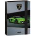 Ars Una: Cutie pentru caiete A/5 Lamborghini verde cu elastic
