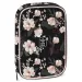 Ars Una: Flowery Black penar cu mai multe compartimente 15,5x22,5x4,5cm