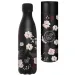 Ars Una: Flowery Black sticlă metalică cu pereți dubli în cutie decorativă 500ml