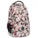 Ars Una: Flowery Pink ghiozdan școlar cu flori AU-2, rucsac 32x46x22cm