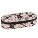 Ars Una: Flowery Pink penar oval cu flori 23x5,5x9cm