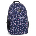 Ars Una: Ghiozdan/rucsac pentru școală Navy Bloom AU-14 32x51x25 cm